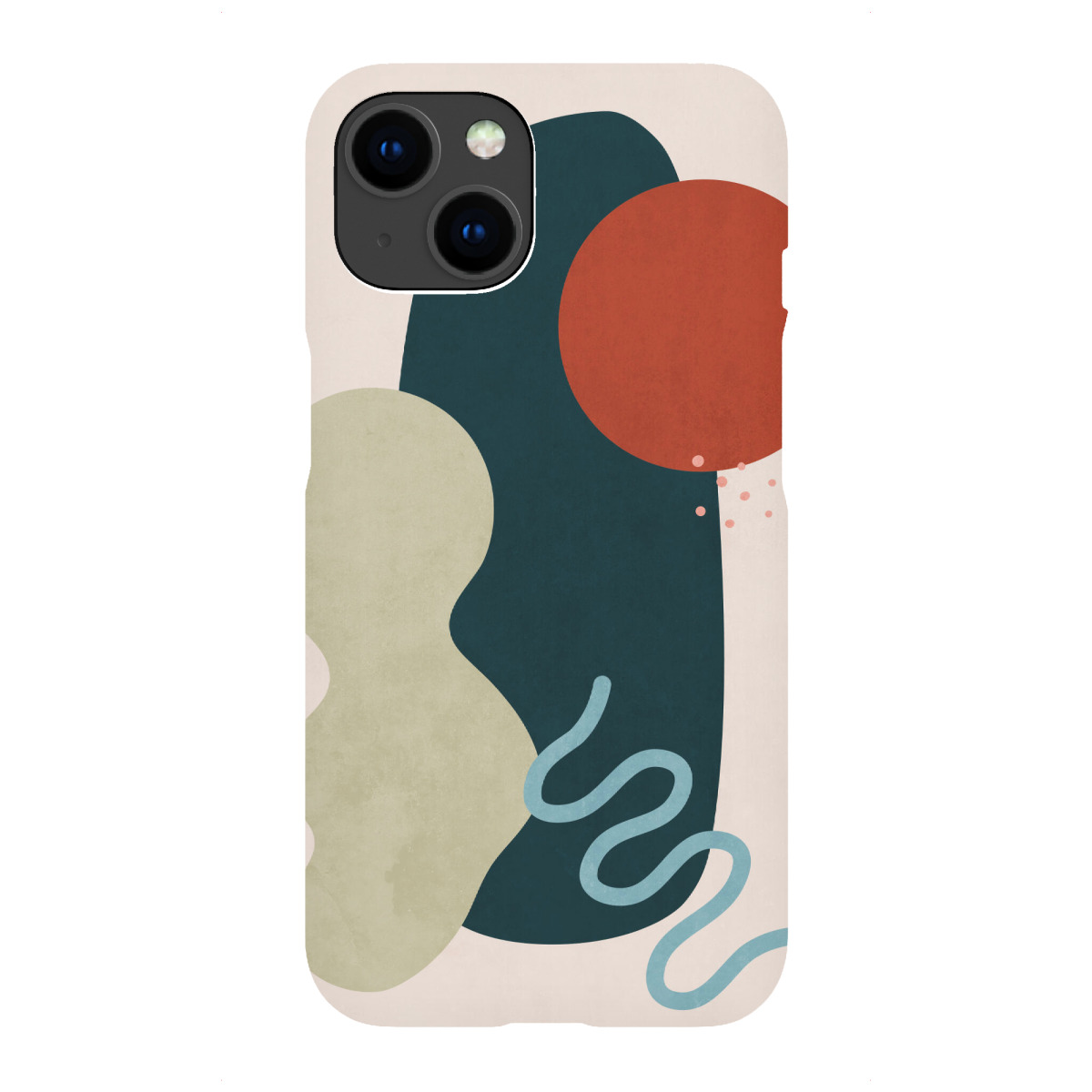 "Mountain and River Landscape"für iPhone - Premium-Case Handyhülle artboxONE