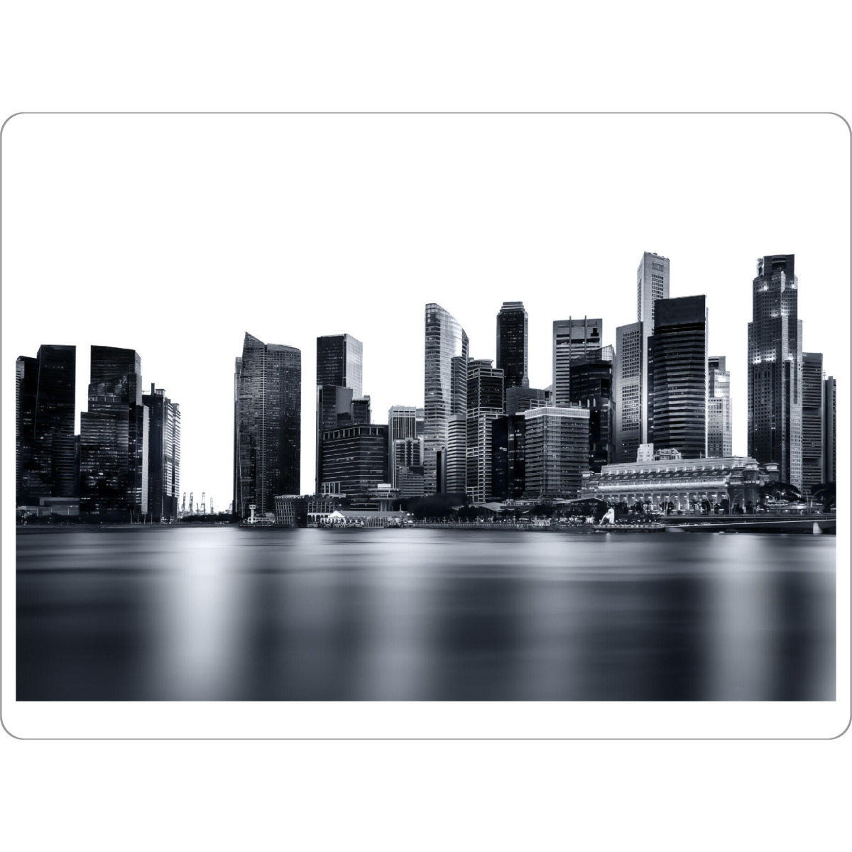 Tischset "Singapore Buildings" artboxONE - Städte,Reise,Architektur,Reise / Länder,Städte / Singapur