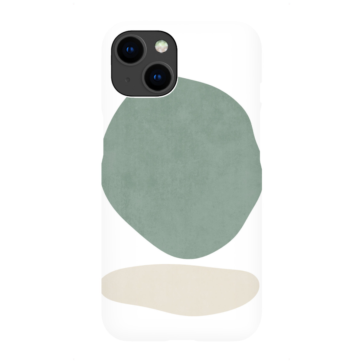 iPhone "Simple Green Tree Shape" Premium-Case Handyhülle artboxONE