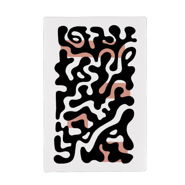 Holzbild "Twisted Beats - What’s up" artboxONE - Abstrakt