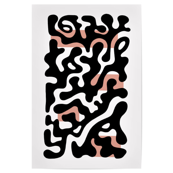 Poster 30x20 cm "Twisted Beats - What’s up" artboxONE - Abstrakt