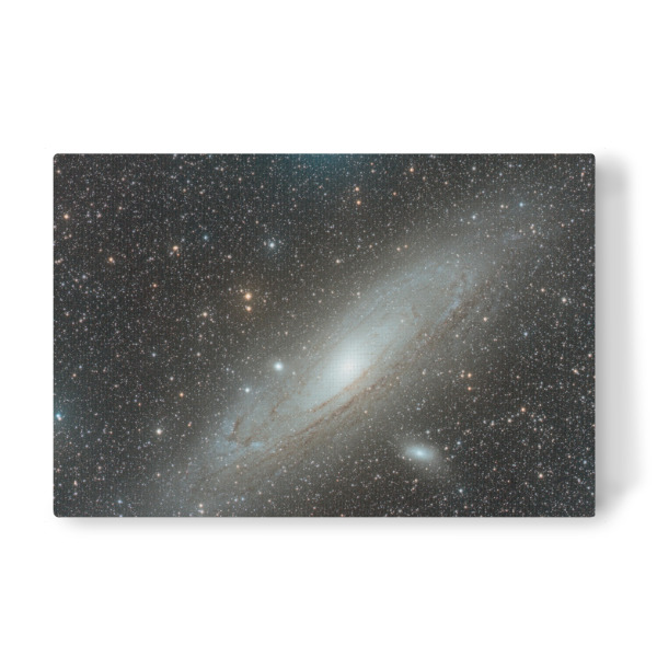 Leinwandbild "Die Andromeda-Galaxie (M31)" artboxONE - Galaxy - Universum,Galaxy,Astro,Astronomie,Sterne,Weltall,Weltraum,Deepsky,Universe,Space,Stars