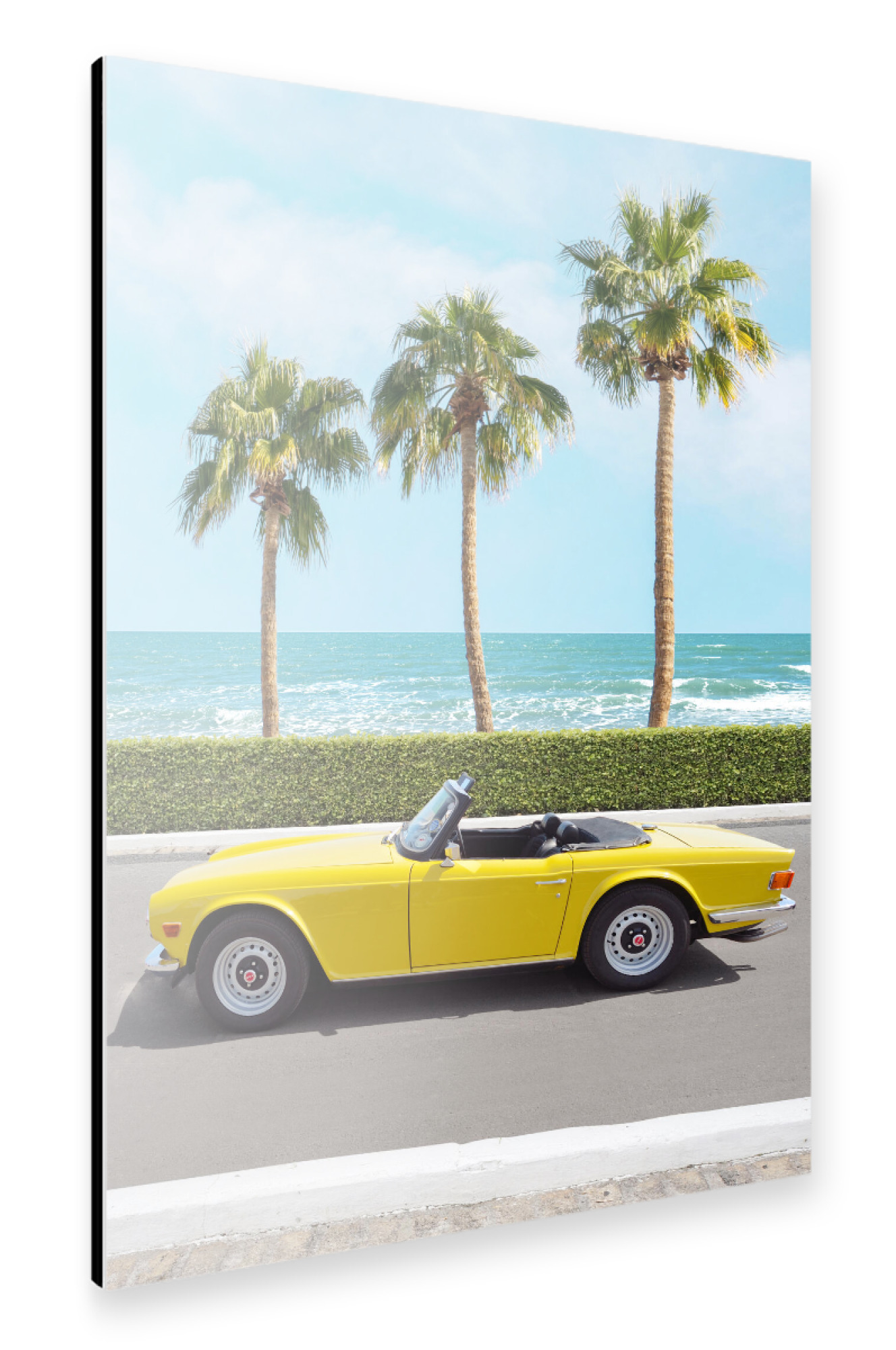 Alu-Dibond "Summer Ocean Drive" 75x50 cm artboxONE