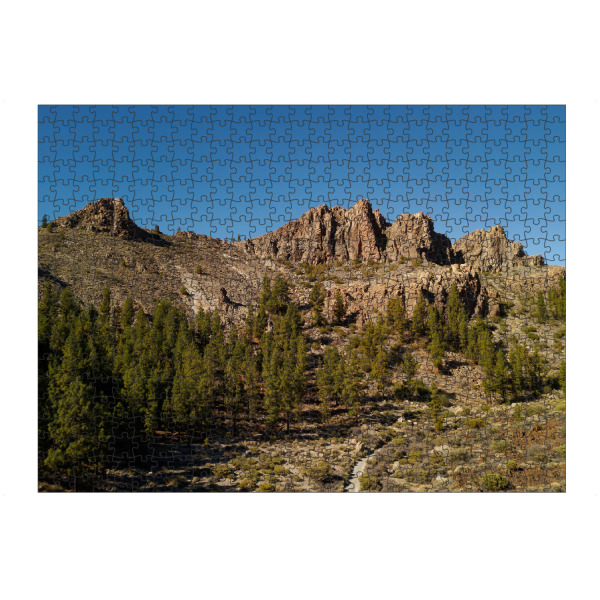 artboxONE Puzzle "Baumgrenze" artboxONE - Natur - Gebirge,Berg,Bergkamm,Baum,Bäume,Baumgrenze,Natur,Landschaft,Mountains,Trees,Felsen