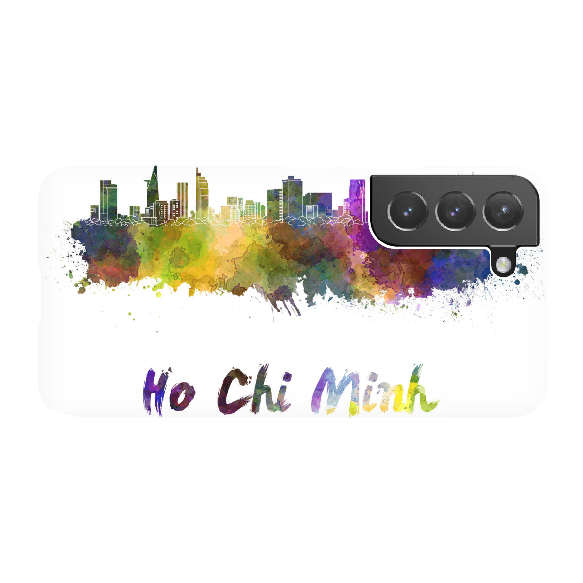 Samsung Galaxy "HO CHI MINH skyline-b" Premium-Case Handyhülle artboxONE