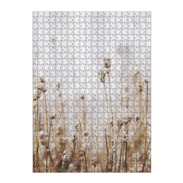 Puzzle Ravensburger "Dried Grass" artboxONE - Natur,Floral - Plant,Botanical,Floral,Minimalist,Pampas,Gras,Pflanzen,Leaves,Boho - Bild plant