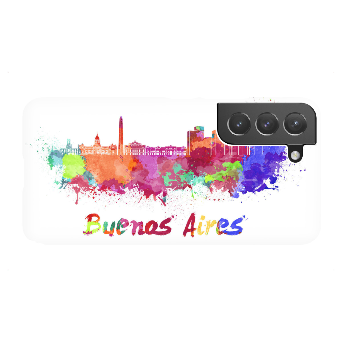 Samsung Galaxy "BUENOS AIRES skyline-b" Premium-Case Handyhülle artboxONE
