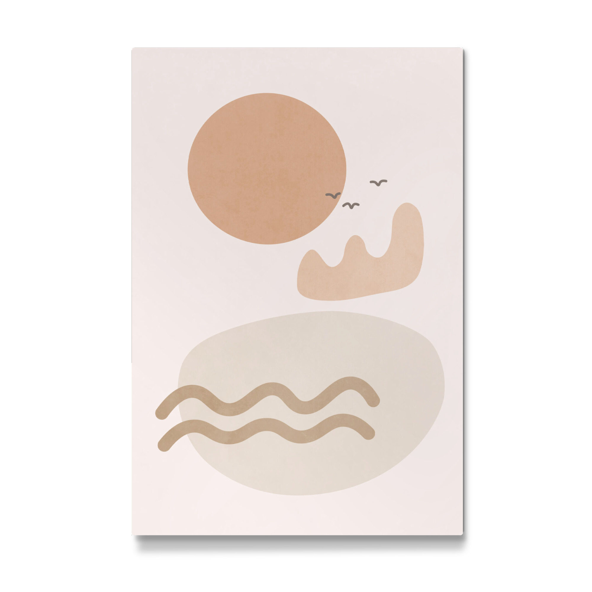 Galerie-Print "Blush Seaside Shapes" 30x20 cm artboxONE