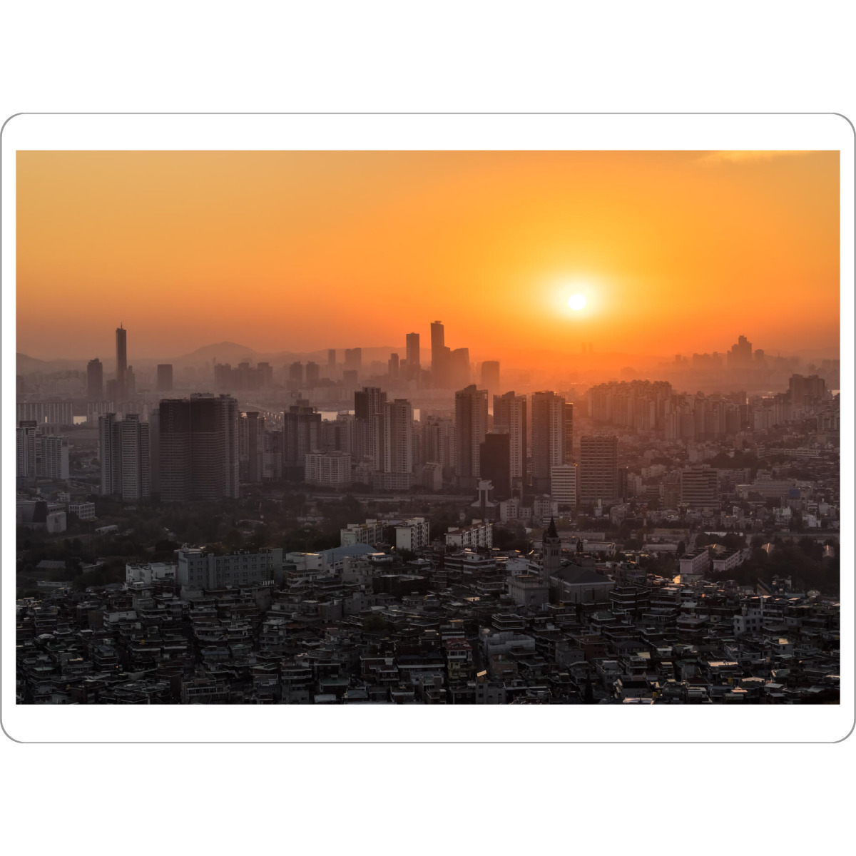 Tischset "Seoul, South Korea" artboxONE - Städte,Architektur