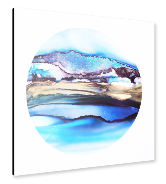Alu-Dibond "Küstenlandstrich" 30x30 cm artboxONE