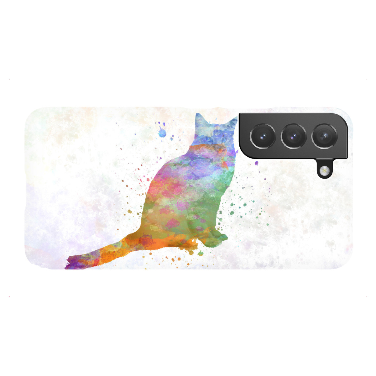 "Balinese cat in watercolor"für Samsung Galaxy - Premium-Case Handyhülle artboxONE