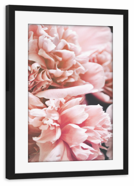 Poster mit Rahmen schwarz "Autumn Floral" artboxONE - Floral,Liebe,Für Mama