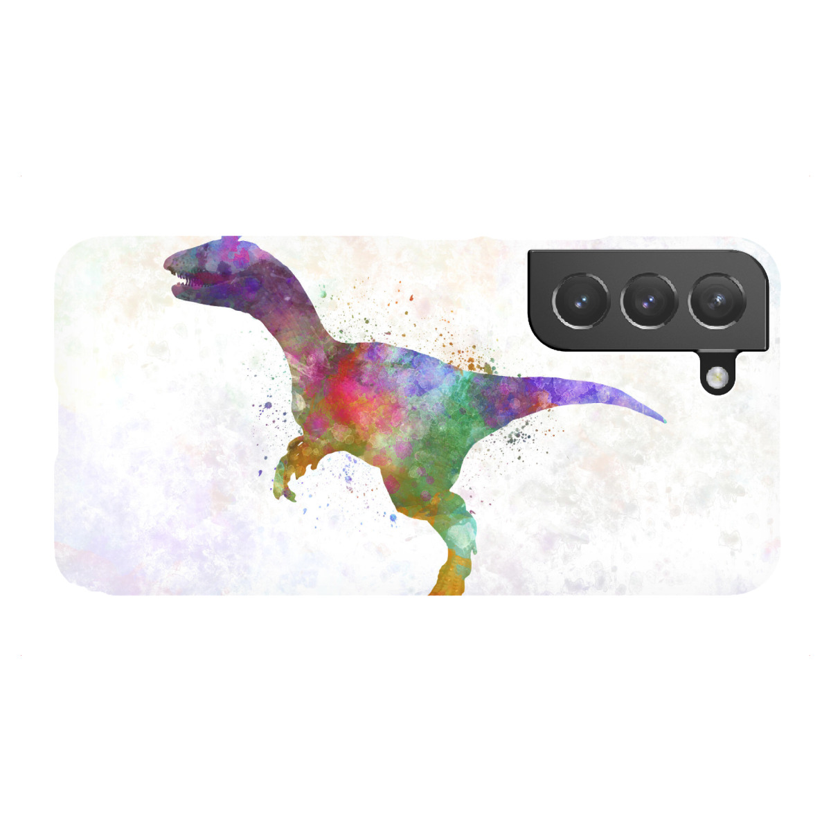 "Cryolophosaurus in watercolor"für Samsung Galaxy - Premium-Case Handyhülle artboxONE