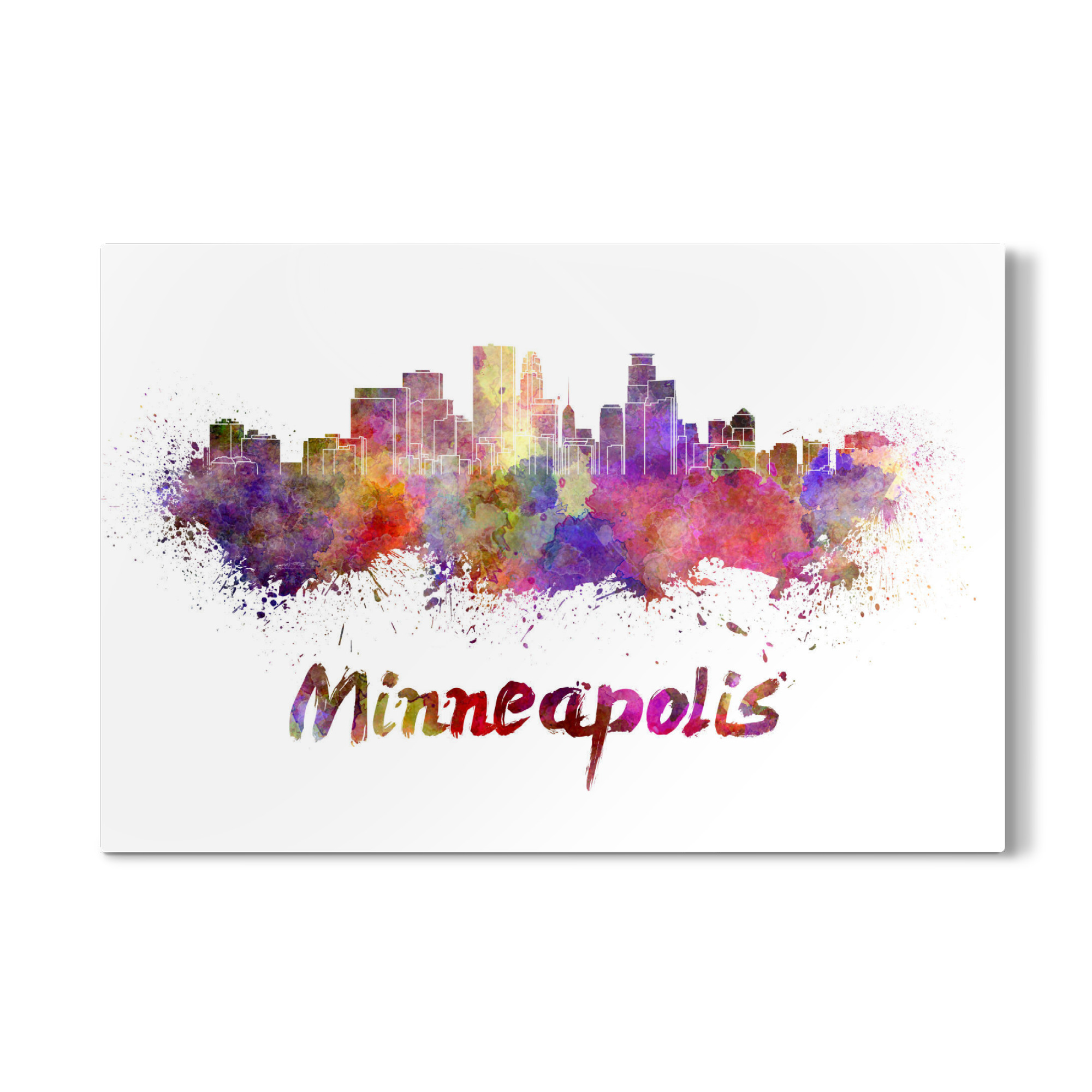 Galerie-Print "MINNEAPOLIS skyline-b" 30x20 cm artboxONE