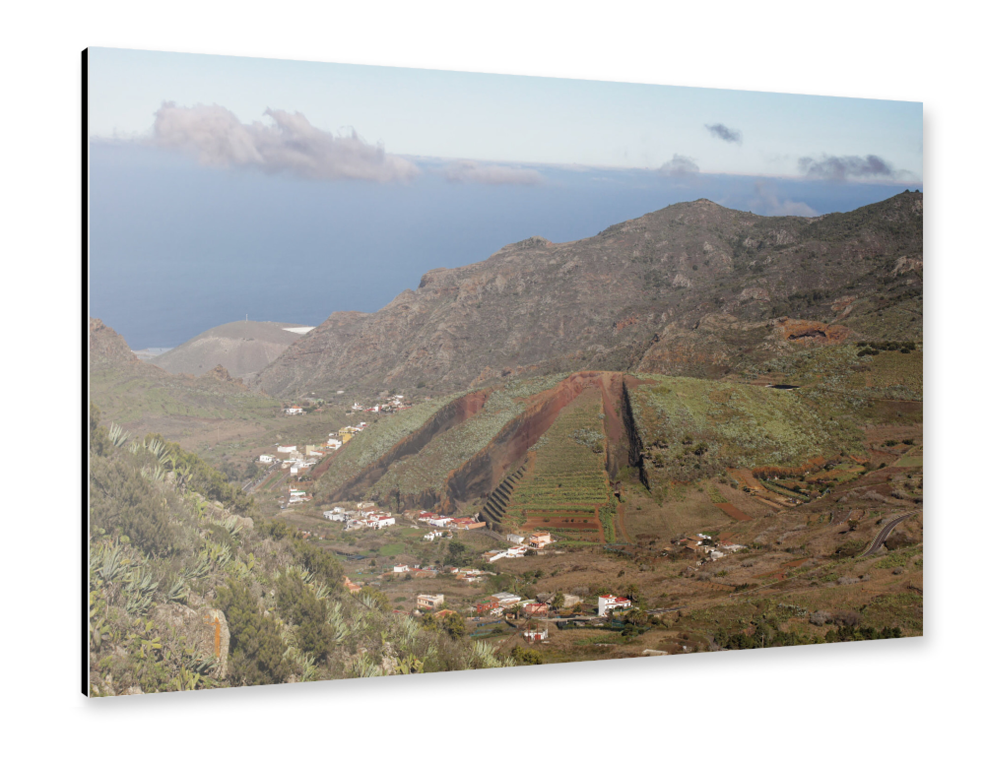 Alu-Dibond "Teneriffa - Montaña del Palmar" 30x20 cm artboxONE