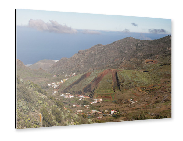 Alu-Dibond "Teneriffa - Montaña del Palmar" 30x20 cm artboxONE