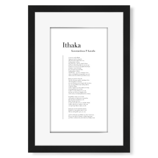 Ithaka by Konstantinos P. Kavafis