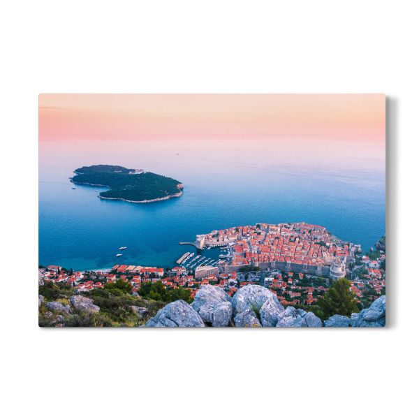 Galerie-Print "Dubrovnik at Twilight, Croatia" 30x20 cm artboxONE