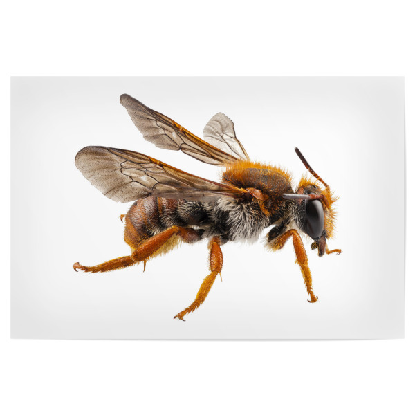 Poster 30x20 cm "Bee species Anthidium sticticum" artboxONE - Natur,Tiere - Insect,Animals,High resolution,Flying,Colorful,Nature,Biene,Hummel