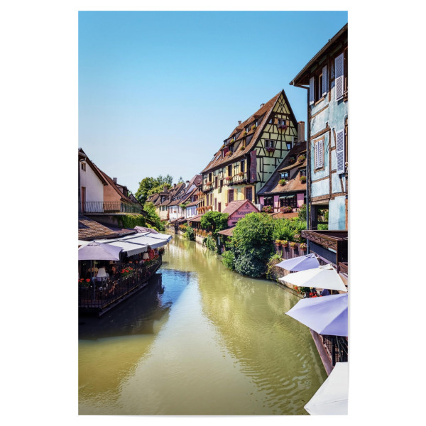 Poster "Architecture in Colmar" artboxONE - Städte,Reise,Architektur,Reise / Länder,Städte / Weitere