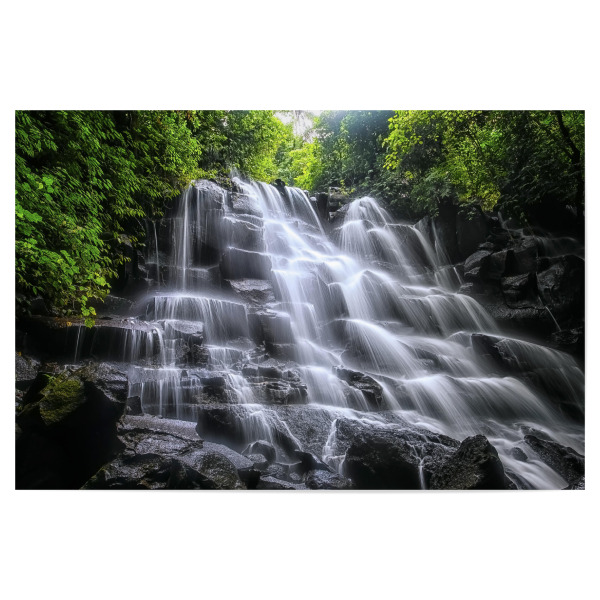 Poster "Waterfall in Bali" artboxONE - Natur,Reise,Reise / Asien,Reise / Länder