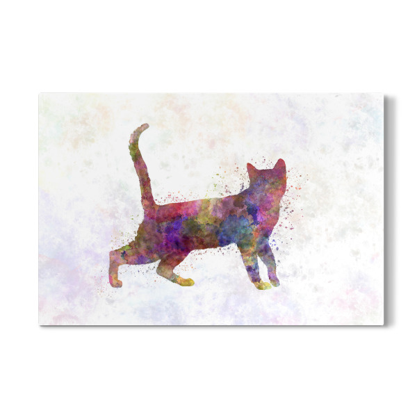 Galerie-Print "Bengali cat in watercolor" 30x20 cm artboxONE