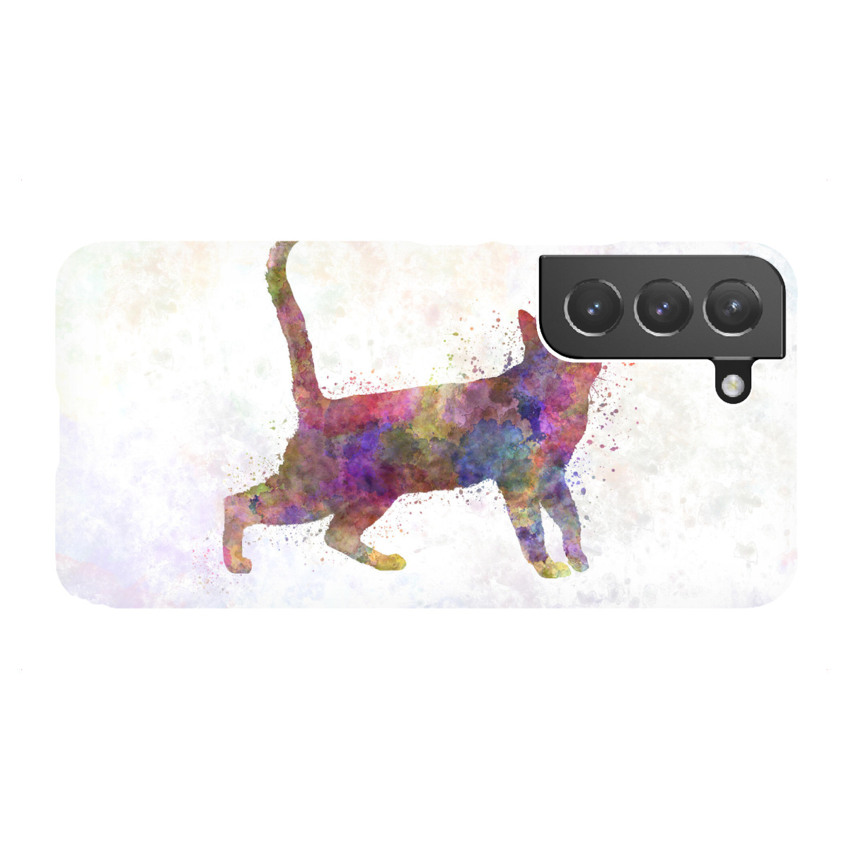 Samsung Galaxy "Bengali cat in watercolor" Premium-Case Handyhülle artboxONE