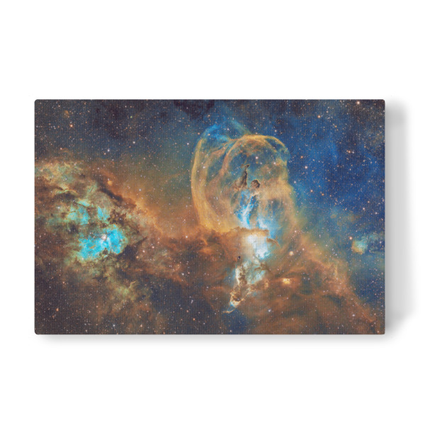 Leinwandbild "Liberty" artboxONE - Galaxy - Universum,Galaxy,Weltall,Weltraum,Nebel,Sterne,Astro,Astronomie,Deepsky,Space,Universe