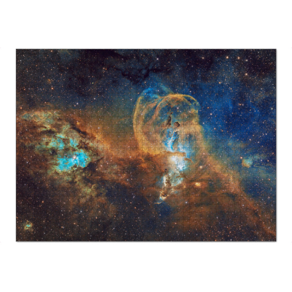 Puzzle Ravensburger "Liberty" artboxONE - Galaxy - Universum,Galaxy,Weltall,Weltraum,Nebel,Sterne,Astro,Astronomie,Deepsky,Space,Universe