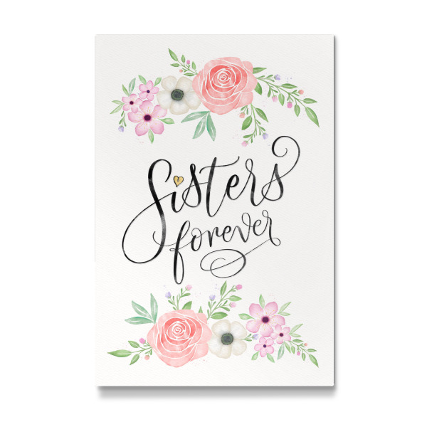 Galerie-Print "Sisters and friends forever" 30x20 cm artboxONE