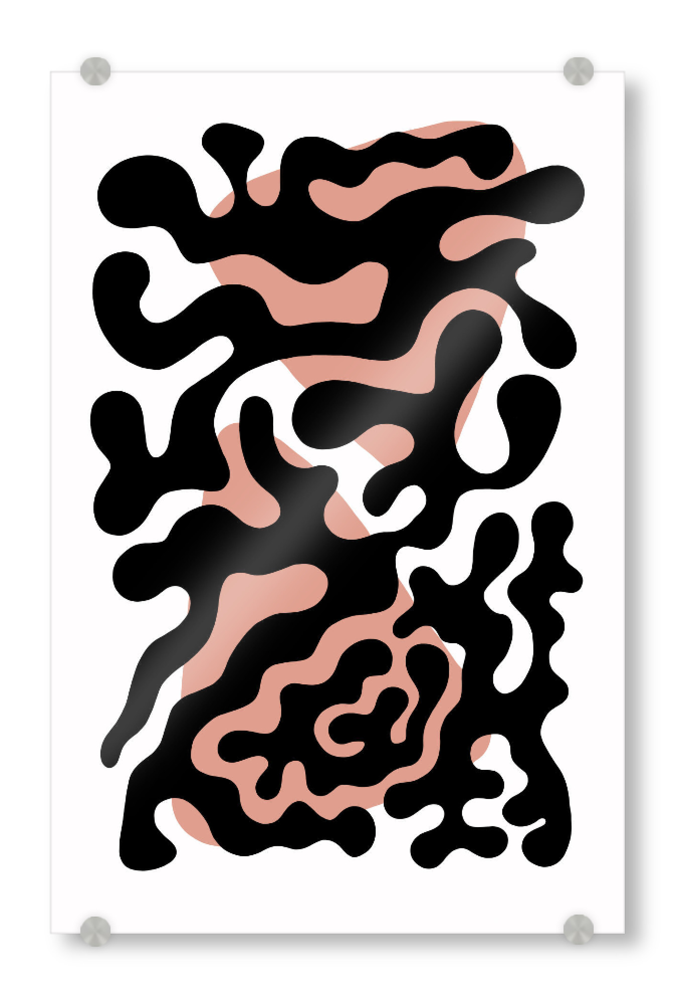Acrylglasbild "Twisted Beats No.6.2 Happy" artboxONE - Abstrakt,Geometrie