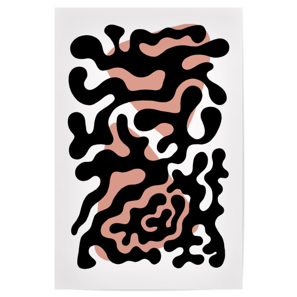 Poster "Twisted Beats No.6.2 Happy" artboxONE - Abstrakt,Geometrie