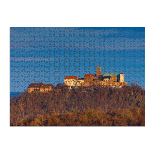 Puzzle Ravensburger "Die Wartburg im Thüringer Wald" artboxONE - Architektur - Wartburg,Burg,Eisenach,Thüringen,Luther,Mittelalter,Deutschland,Schloss