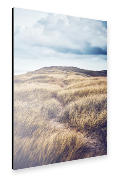 Alu-Dibond "Dünenwanderung an der Nordsee" 30x20 cm artboxONE