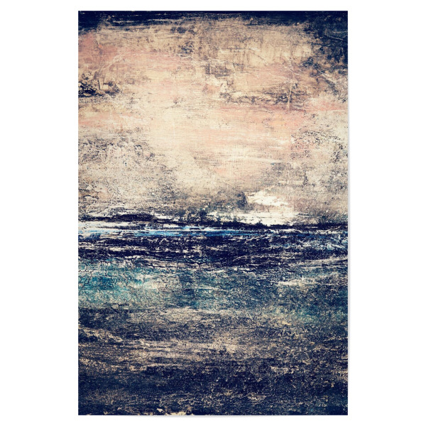 Poster 30x20 cm "Countryside" artboxONE - Natur,Abstrakt - Mixedmedia,Art,Landscape,Landschaft,Kunst,Abstract,Abstrakt