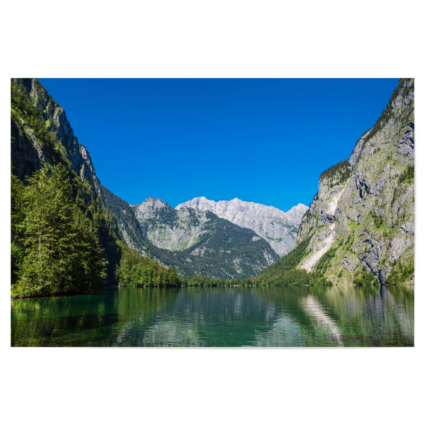 Poster 30x20 cm "Obersee und Berge" artboxONE - Natur,Reise