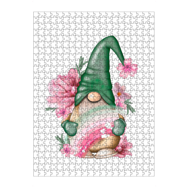artboxONE Puzzle "Rainbow Gnome" artboxONE - Natur,Floral,Für Kinder,Für Mama