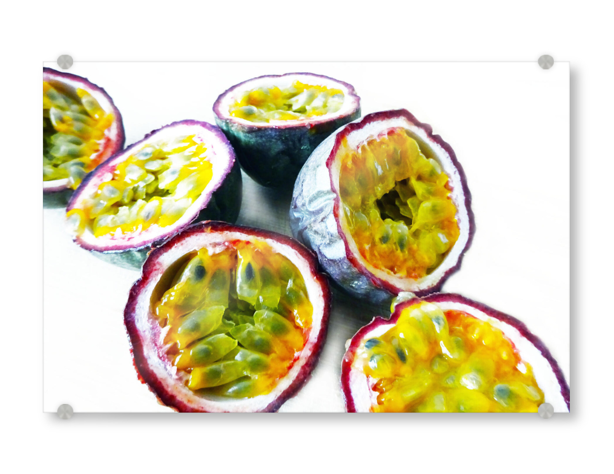 Acrylglasbild "Passionsfrüchte" artboxONE - Natur,Reise,Essen & Trinken,Essen & Trinken / Obst & Gemüse