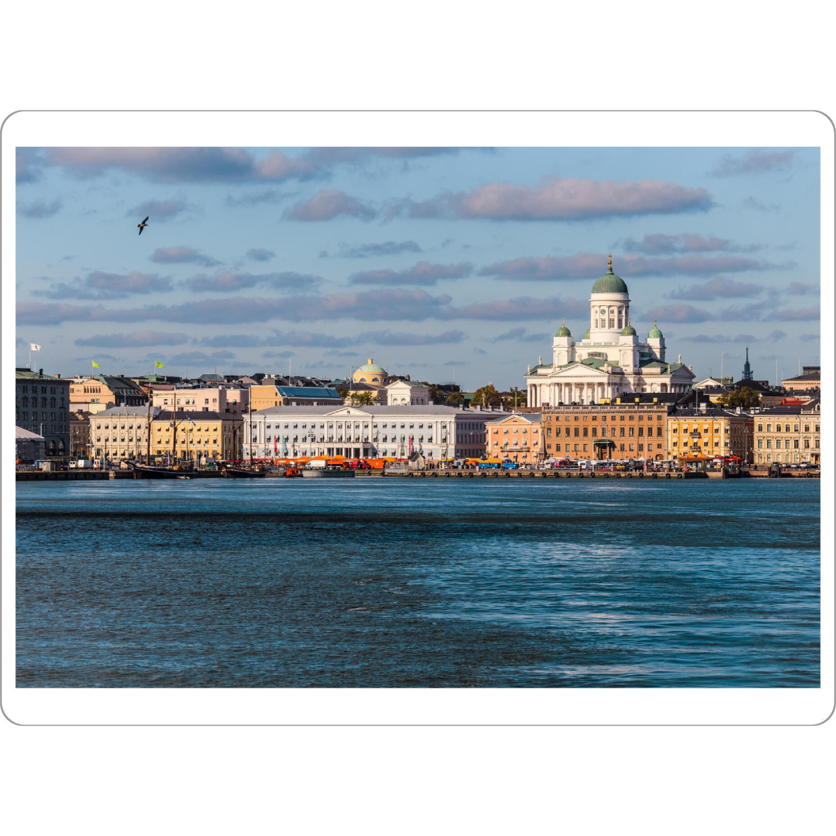 Tischset "Helsinki Skyline, Finland" artboxONE - Städte - Helsinki,Finland,Skyline,Nordic,Architecture,Sea,Baltic,Waterfront,Finnish - Bild helsinki