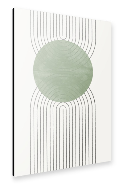 Alu-Dibond "Modern Contemporary Composition" 30x20 cm artboxONE