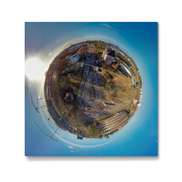 Galerie-Print "Hamburg-Bergedorf,Körber-Chaussee" 30x30 cm artboxONE