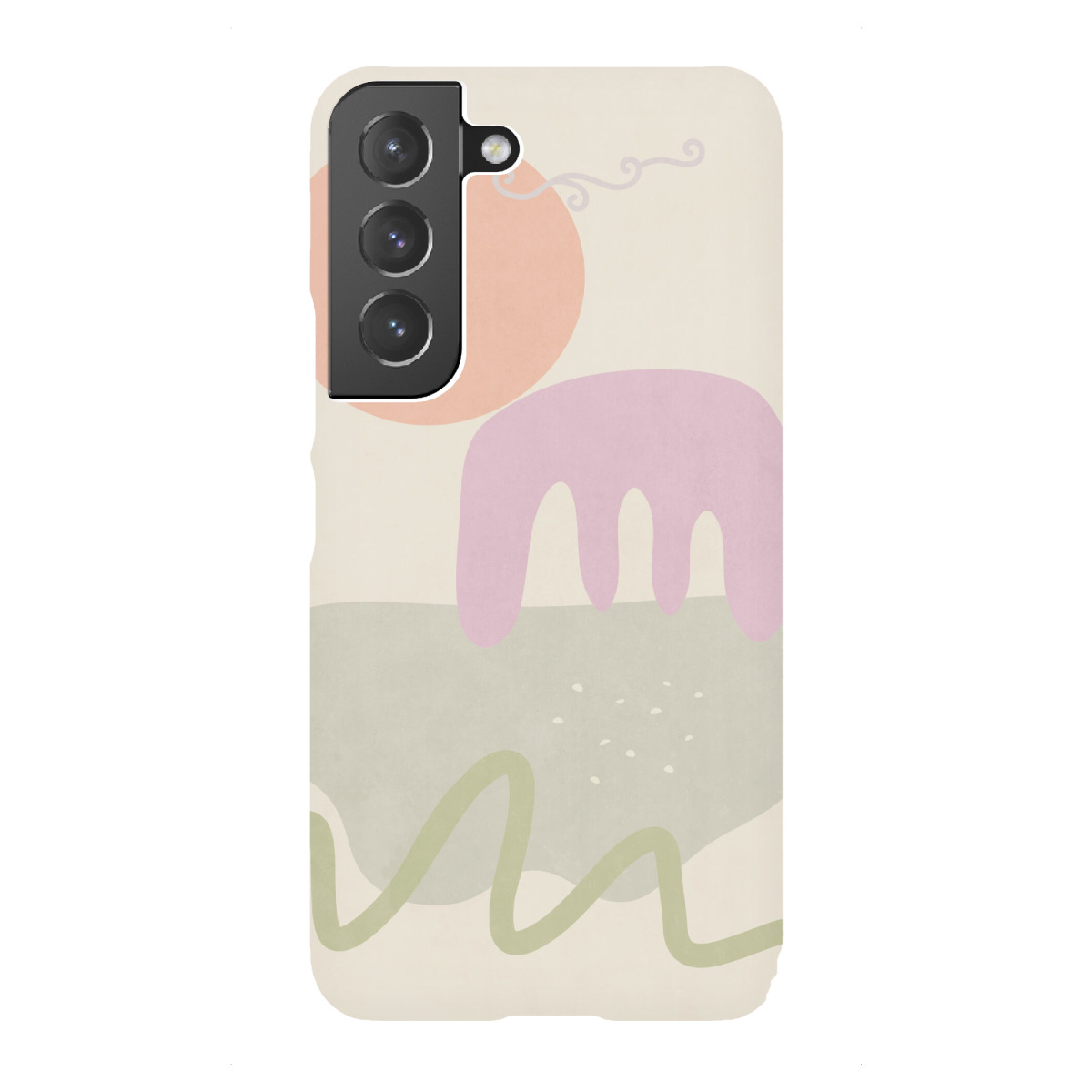 "Seascape Shapes"für Samsung Galaxy - Premium-Case Handyhülle artboxONE