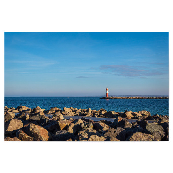 Poster 30x20 cm "Mole, Ostsee, Molenturm" artboxONE - Natur,Reise,Architektur,Reise / Strand und Meer