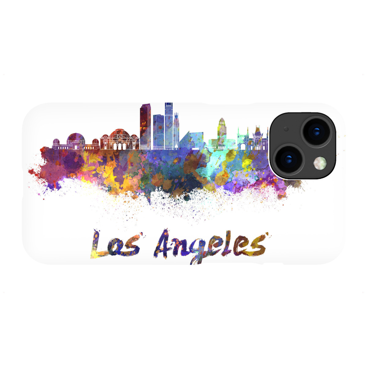 iPhone "LOS ANGELES skyline-f" Premium-Case Handyhülle artboxONE
