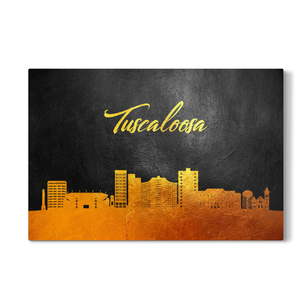 Galerie-Print "Tuscaloosa Alabama Gold" 30x20 cm artboxONE