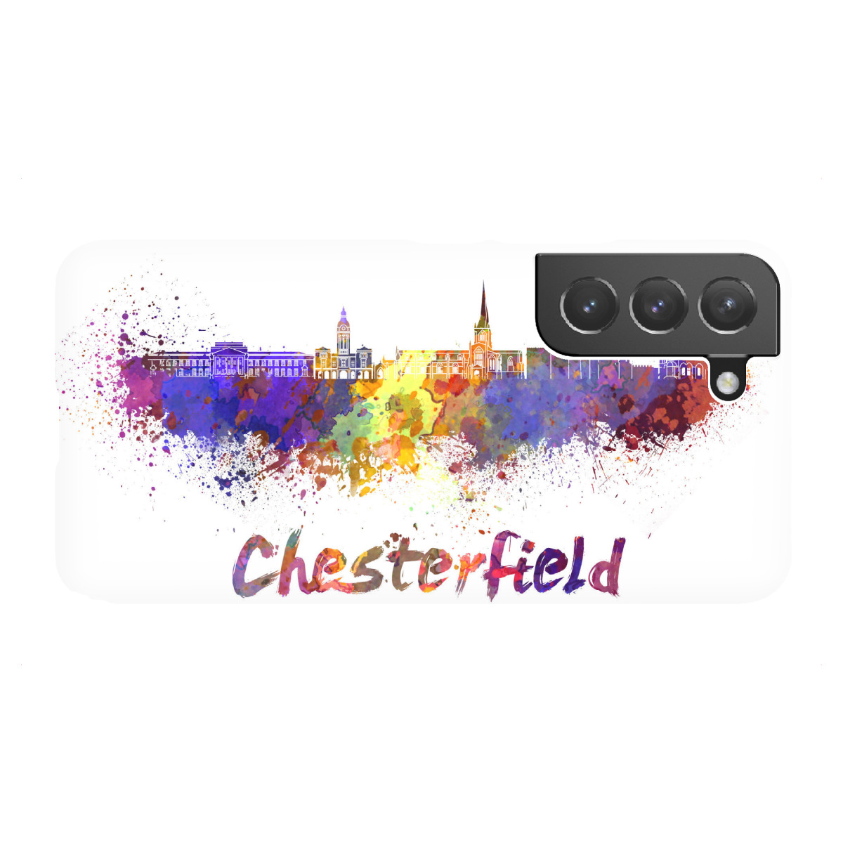 Samsung Galaxy "CHESTERFIELD skyline" Premium-Case Handyhülle artboxONE