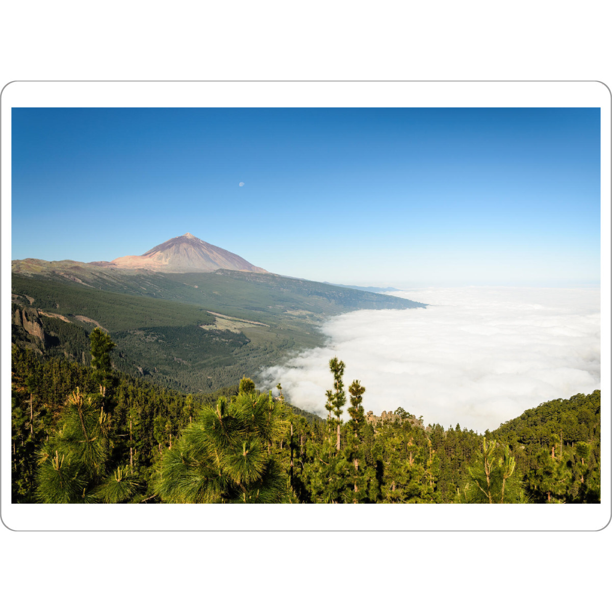 Tischset "Teide und Orotavatal auf Teneriffa" artboxONE - Natur,Reise,Reise / Länder