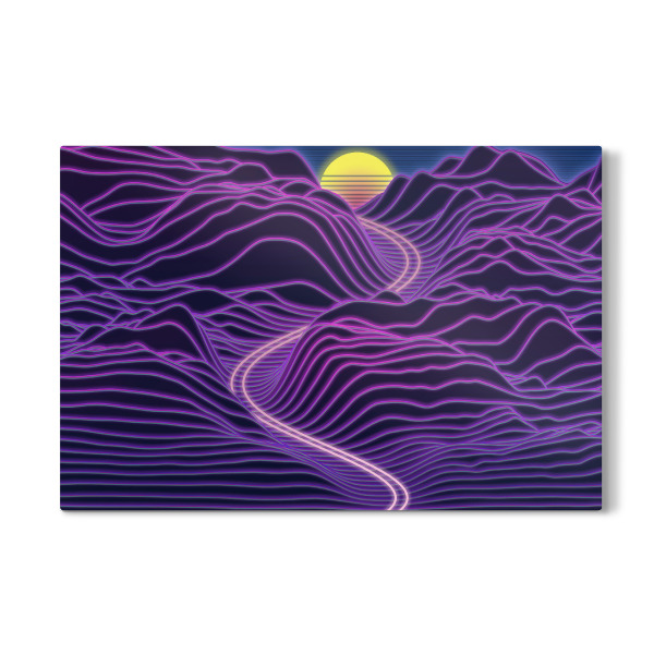 Galerie-Print "Vaporwave Sunrise" 30x20 cm artboxONE