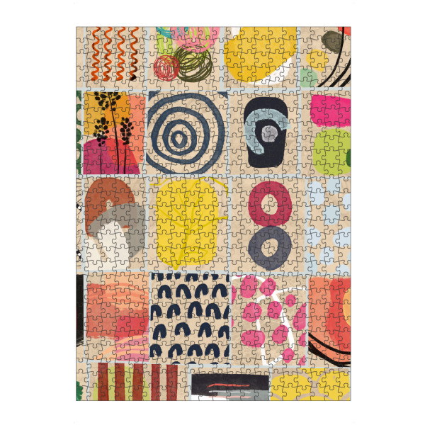 artboxONE Puzzle "Congo Art Design" artboxONE - Abstrakt,Geometrie,Reise / Afrika