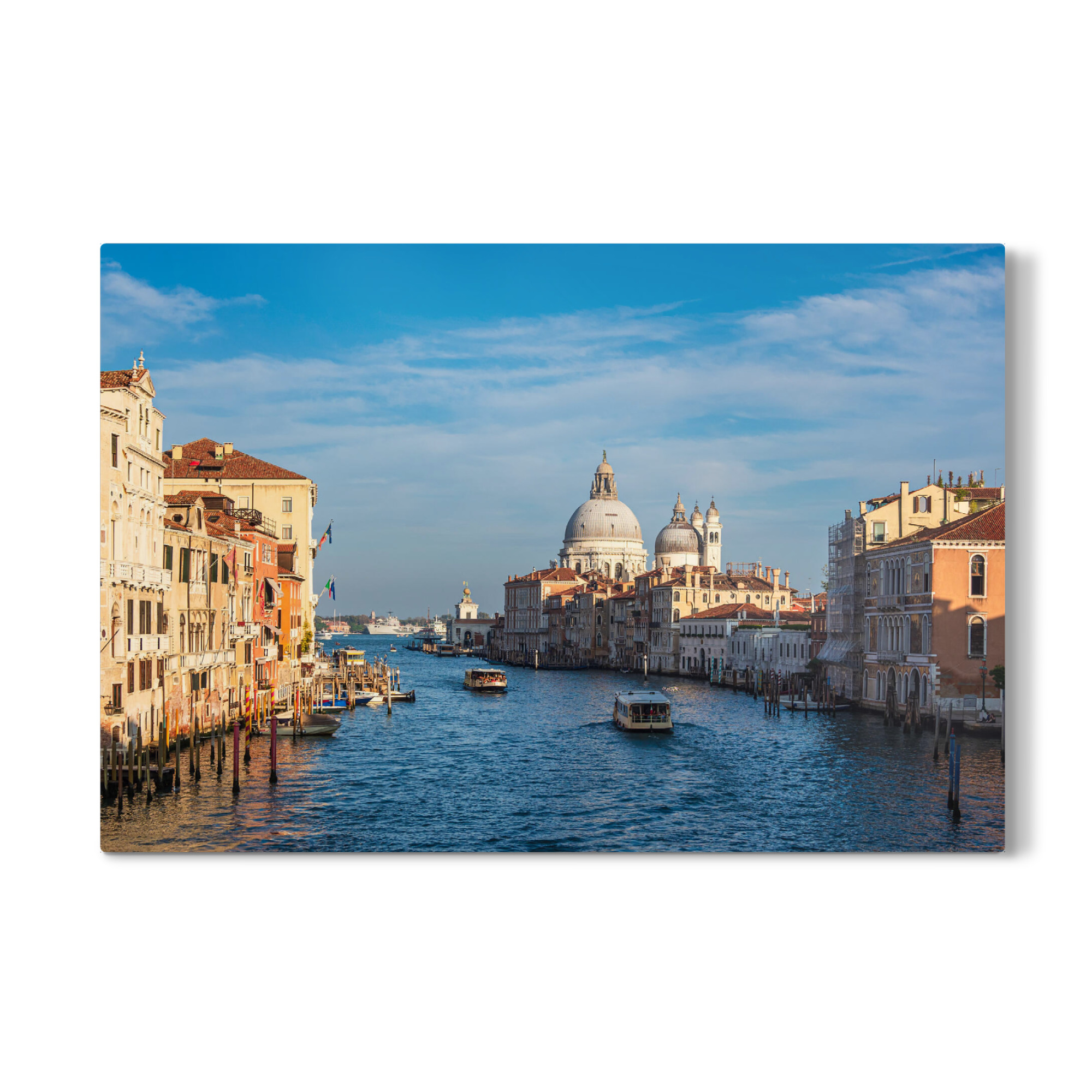 Galerie-Print "Kirche und Kanal in Venedig" 30x20 cm artboxONE